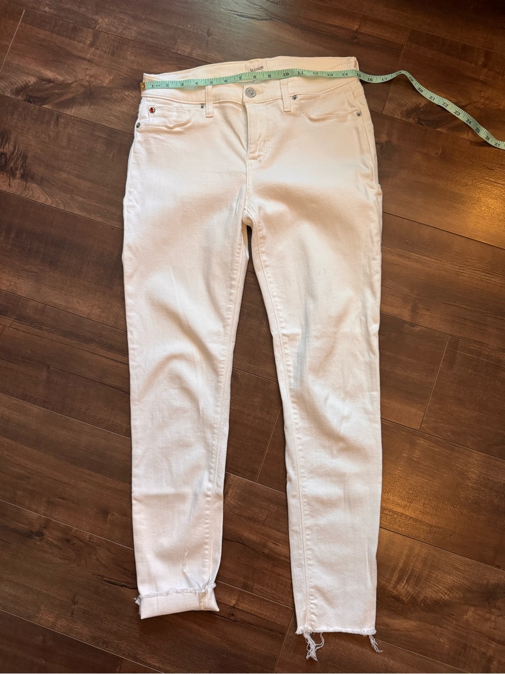 Hudson Women’s White Slim Jeans sz 28